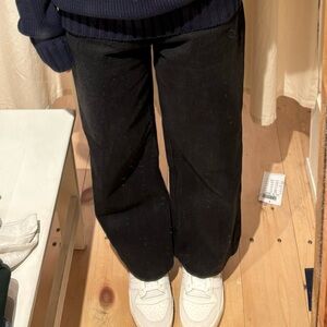 high rise loose jeans